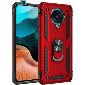 Poco F2 Pro Çift Katmanlı ve Yüzüklü Tam Koruma Vega Premium Kılıf