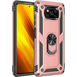 Poco X3 Pro Çift Katmanlı ve Yüzüklü Tam Koruma Vega Premium Kılıf