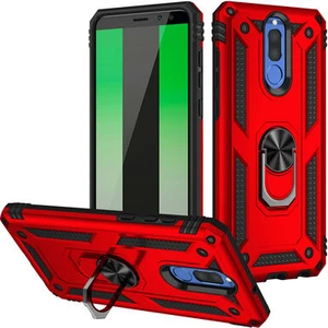 Huawei Mate 10 Lite Çift Katmanlı ve Yüzüklü Tam Koruma Vega Premium Kılıf