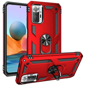 Redmi Note 10 Pro Çift Katmanlı ve Yüzüklü Tam Koruma Vega Premium Kılıf