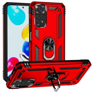 Redmi Note 11 Global Çift Katmanlı ve Yüzüklü Tam Koruma Vega Premium Kılıf