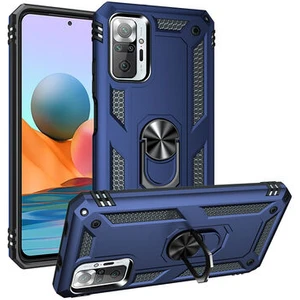 Redmi Note 10 Pro Çift Katmanlı ve Yüzüklü Tam Koruma Vega Premium Kılıf