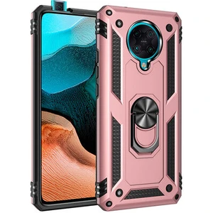 Poco F2 Pro Çift Katmanlı ve Yüzüklü Tam Koruma Vega Premium Kılıf