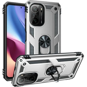 Redmi K40 Çift Katmanlı ve Yüzüklü Tam Koruma Vega Premium Kılıf