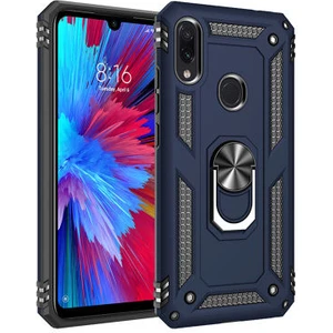 Redmi Note 7 Çift Katmanlı ve Yüzüklü Tam Koruma Vega Premium Kılıf