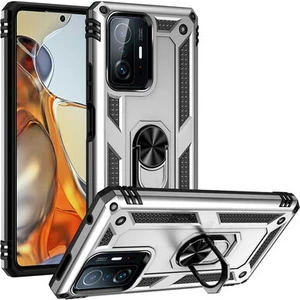 Xiaomi Mi 11T Pro 5g Çift Katmanlı ve Yüzüklü Tam Koruma Vega Premium Kılıf
