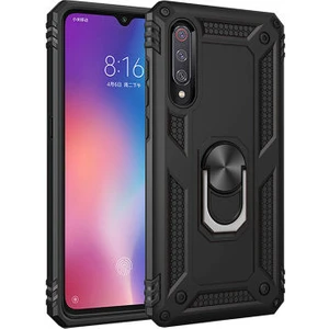 Xiaomi Mi 9 Çift Katmanlı ve Yüzüklü Tam Koruma Vega Premium Kılıf