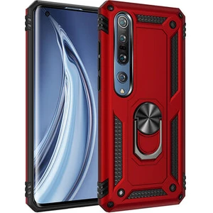 Xiaomi Mi Note 10 Lite Çift Katmanlı ve Yüzüklü Tam Koruma Vega Premium Kılıf