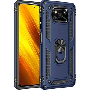 Poco X3 Pro Çift Katmanlı ve Yüzüklü Tam Koruma Vega Premium Kılıf