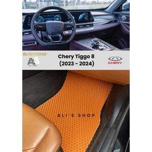 Chery-Tiggo 8 Için 2023-2024 Arası Araca Özel Yeni Nesil Eva Mat Oto Paspas Havuzlu Araba Paspası