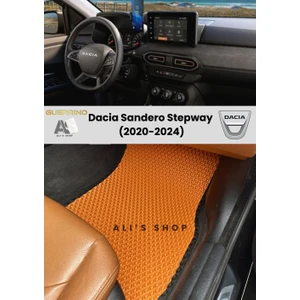 Dacia-Sandero Stepway Için 2020-2024 Arası Araca Özel Yeni Nesil Eva Mat Paspas Havuzlu Paspas