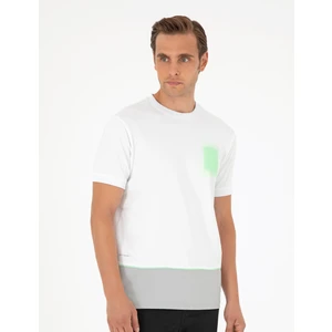 Pierre Cardin Erkek Açık Gri Regular Fit Tişört 50282045-VR001