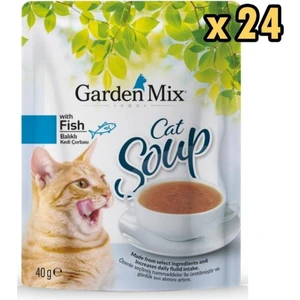 Garden Mix  Ton Balıklı Kedi Çorbası 40 gr x 24 Adet