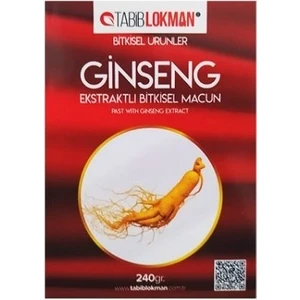 Tabib Lokman Ginseng Karışımlı Bitkisel Macun 240 Gr.