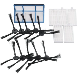 Medion Md 16192 Md 18500 Md 18501 Md 18600 Yedek Parça Için 5 Filtre + 10 Yan Fırça (Yurt Dışından)