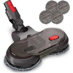 Dyson V15 V8 V7 V10 V11 Elektrikli Süpürge Için Elektrikli Kuru Islak Paspas Kafası, Çıkarılabilir Su Deposu, 6 Paspas Bezi (Yurt Dışından)