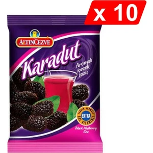 Karadut Aromalı Içecek Tozu 250 gr - 10LU Paket