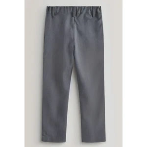 CMZ Collection Erkek Rahat Kesim Baskısız Düz Lise Medrese Okul Pantolonu