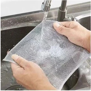 Fine Clean ( 5 Adet ) Sihirli Inox Paslanmaz Telli Bulaşık Bezi