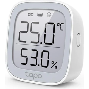 Tapo T315, Akıllı Sıcaklık ve Nem Monitörü, Ücretsiz Veri Depolama, LCD Ekran, Gerçek Zamanlı Bildirimler, Pil Dahildir, Alexa ve Google Home ile Çalışır, Tapo Hub Gereklidir Ayrıca Satılır