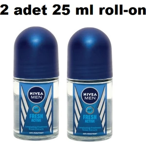 Roll-On Men 25 ml Mini Boy Fresh Active (2 Adet )