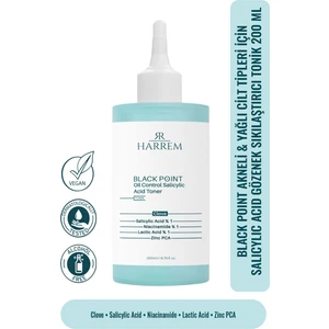 Akneli & Yağlı Cilt Tipleri İçin Saliyclic Acid Tonik Black P.int 200 ml