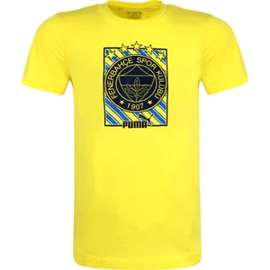Puma Fenerbahçe Logo Sarı Tshırt