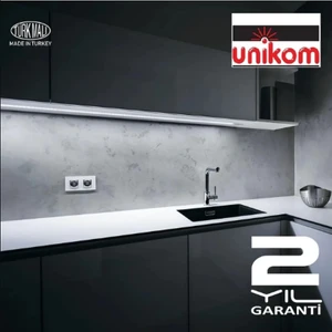 Mutfak Tezgah Altı Dekoratif  LED Aydınlatma Armatür 50 cm On-Off Tuşlu Beyaz