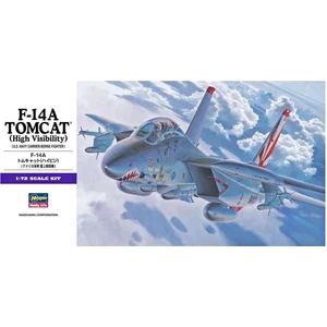 E3 533 1/72 Ölçek, F-14A Tomcat (High Visibility), Savaş Uçağı Plastik Model Kiti