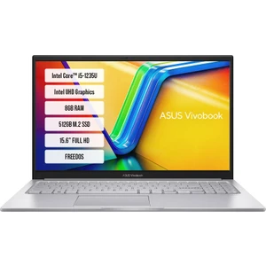 X1504ZA-NJ672 Intel Core i5-1235U 8GB 512GB SSD 15.6" Freedos Taşınabilir Bilgisayar