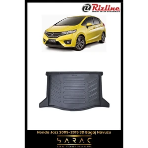 Honda Jazz 2012 Model 3D Bagaj Havuzu