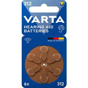Varta 312 Numara İşitme Cihazı Pili 1 paket