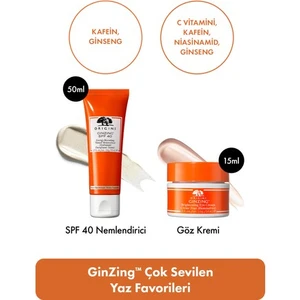 Ginzing Çok Sevilen Yaz Favorileri: SPF40 Nemlendirici 50 ml & Göz Kremi 15 ml