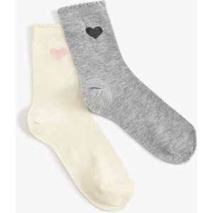 Kalpli 2'li Soket Çorap Seti