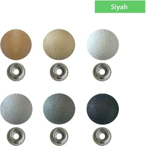 Shuıvan Vida Gizleyici Kapak Vida Kapağı 100'LÜ Paket - Siyah