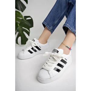 KAMPUS Garantili Kadın Ortopedik Günlük Bağcıklı Yürüyüş Koşu Sneaker Spor Ayakkabı