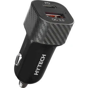 HY-X49 43W Pd 25W + USB Qc3.0 Siyah Araç Şarj Cihazı