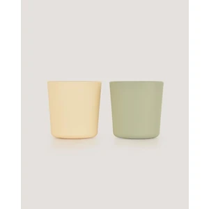 Let's Be Child 2'li Mini Bardak Sage Green-Vanillia