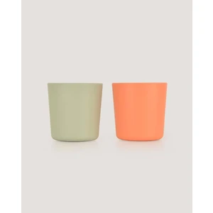 Let's Be Child 2'li Mini Bardak -Peach-Sage Green