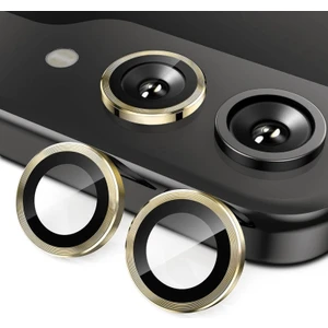 Samsung Galaxy Z Flip 6 ile Uyumlu Safir Parmak Izi Bırakmayan Anti-Reflective Kamera Lens Koruyucu