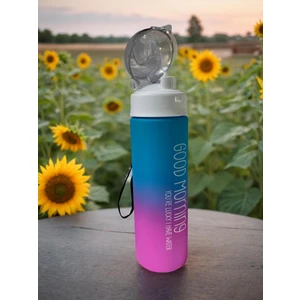 Espas Home 500ML Good Morning Baskılı Mat Motivasyon Su Matarası