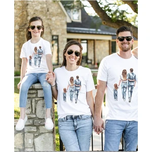 Anneler Günü Tişörtü Aile Kombin