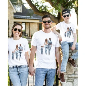 Anneler Günü Tişörtü -Aile Kombin T-Shirt (Tek Adet Fiyatıdır. Kombin Yapmak Için  Adet Ekleyiniz)