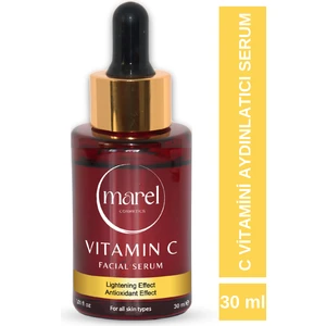 Marel Cosmetics Aydınlatıcı Etkili C Vitamini Cilt Bakım Serumu
