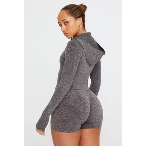 Kalçası Büzgülü Push Up Spor Fitness Yoga Bisikletçi Kadın Şort