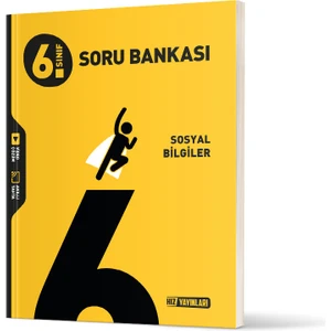 Hız Yayınları 6. Sınıf Sosyal Bilgiler Soru Bankası
