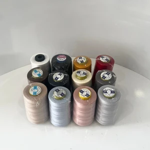 Dikiş Iplik 12'Lİ Set Dikiş Ipliği 120 No Polyester