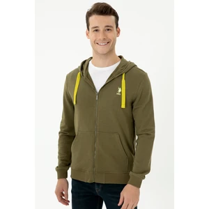 U.S. Polo Assn. Erkek Haki Hırka (Örme) 50274032-VR027