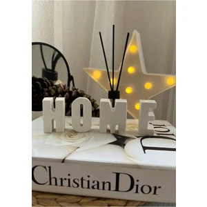Four Clovers Dekoratif Biblo Home Yazısı