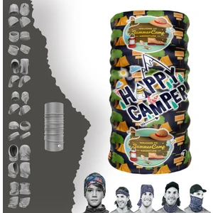 Happy Camper Yazılı Boyunluk Maske Baf Bandana